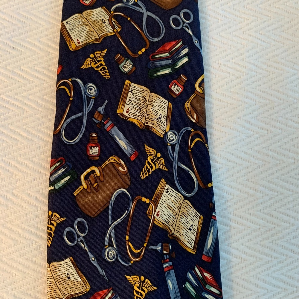 Physician Themed Mens Tie